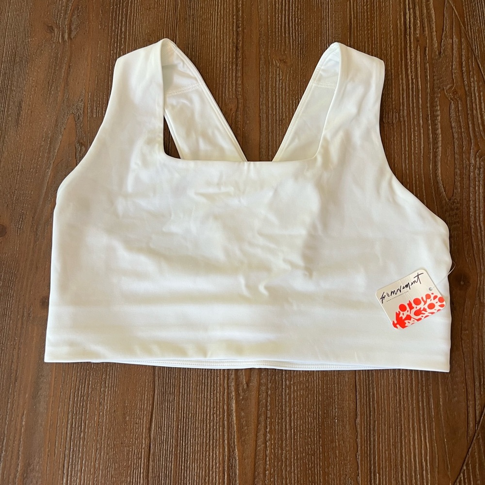 NWT Free People Win Win Sport Bra Large - Picture 2 of 5